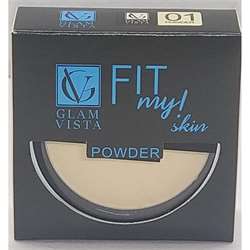DMS INDIA Glam-Vista Fit My Skin Powder. (Shade 01)